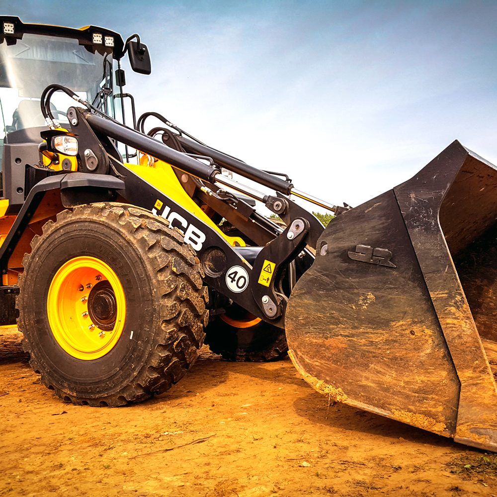 Radlader JCB mieten